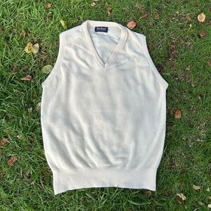 Beige Soft Material Vest